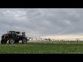 Spraying with the Rogator 1300C