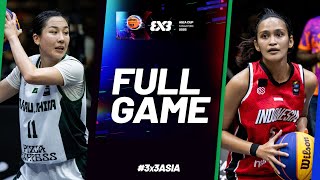 Macau 🇲🇴 vs Indonesia 🇮🇩 | Women Full Game | FIBA 3x3 Asia Cup 2025 | #3x3Basketball