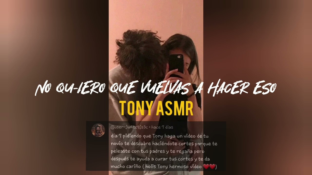 NOVIO SE DA CUENTA DE QUE TE AUTO-L3CION4S ASMR / ASMR ROLEPLAY / ASMR NOVIO