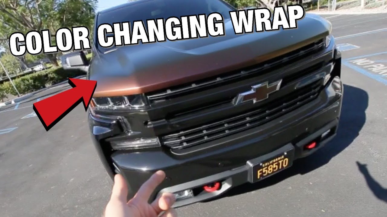 Wrapping My Silverado!!