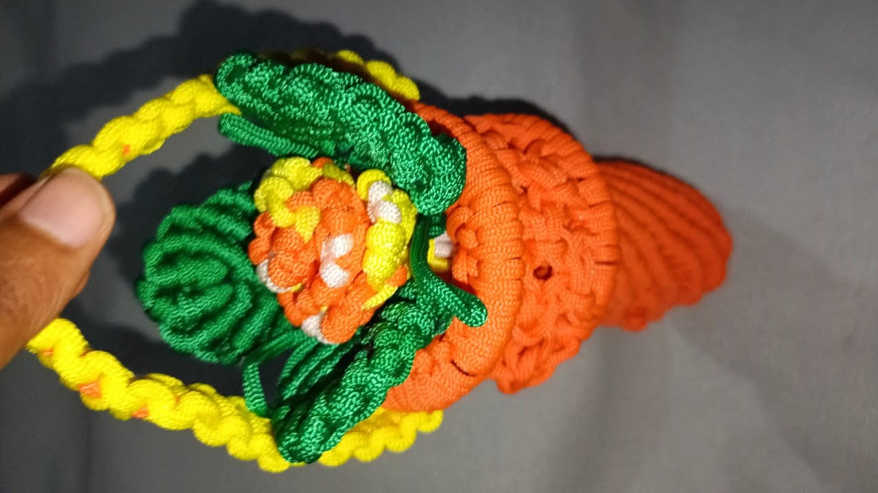 Macrame Flower Basket Hanger DIY Full Easy Tutorial YouTube