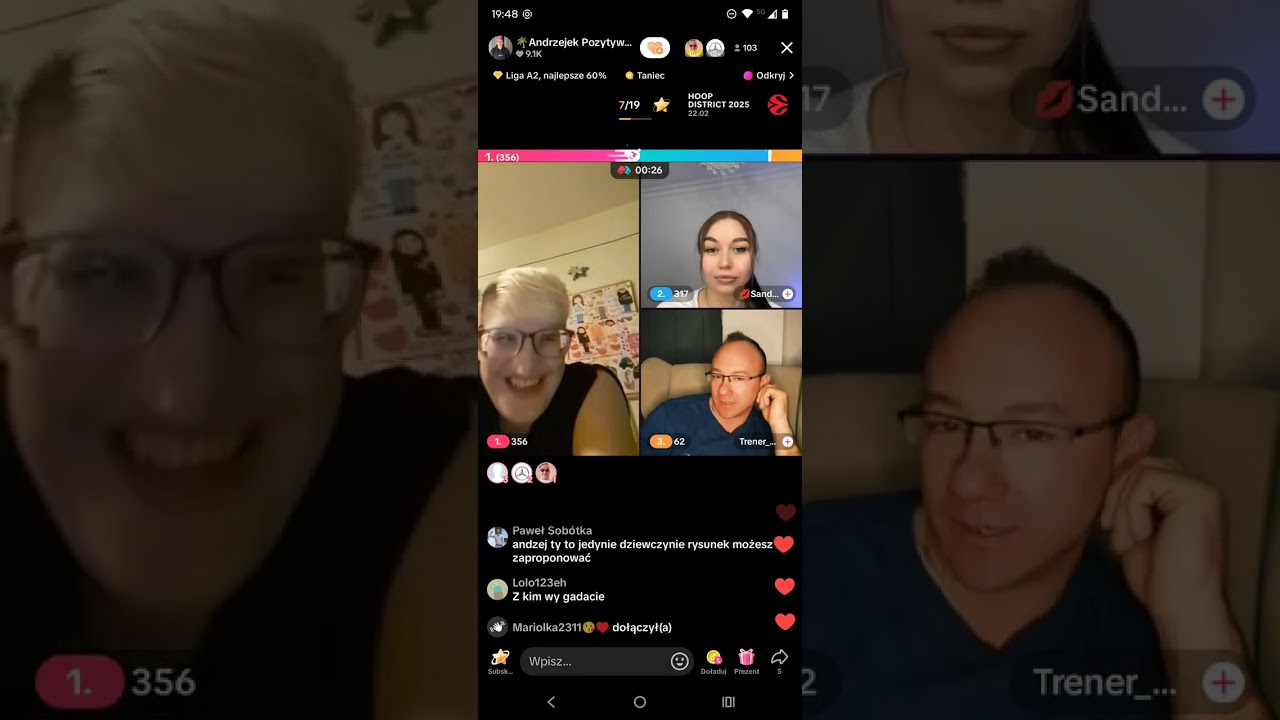 Andrzejek pyta co to minetka