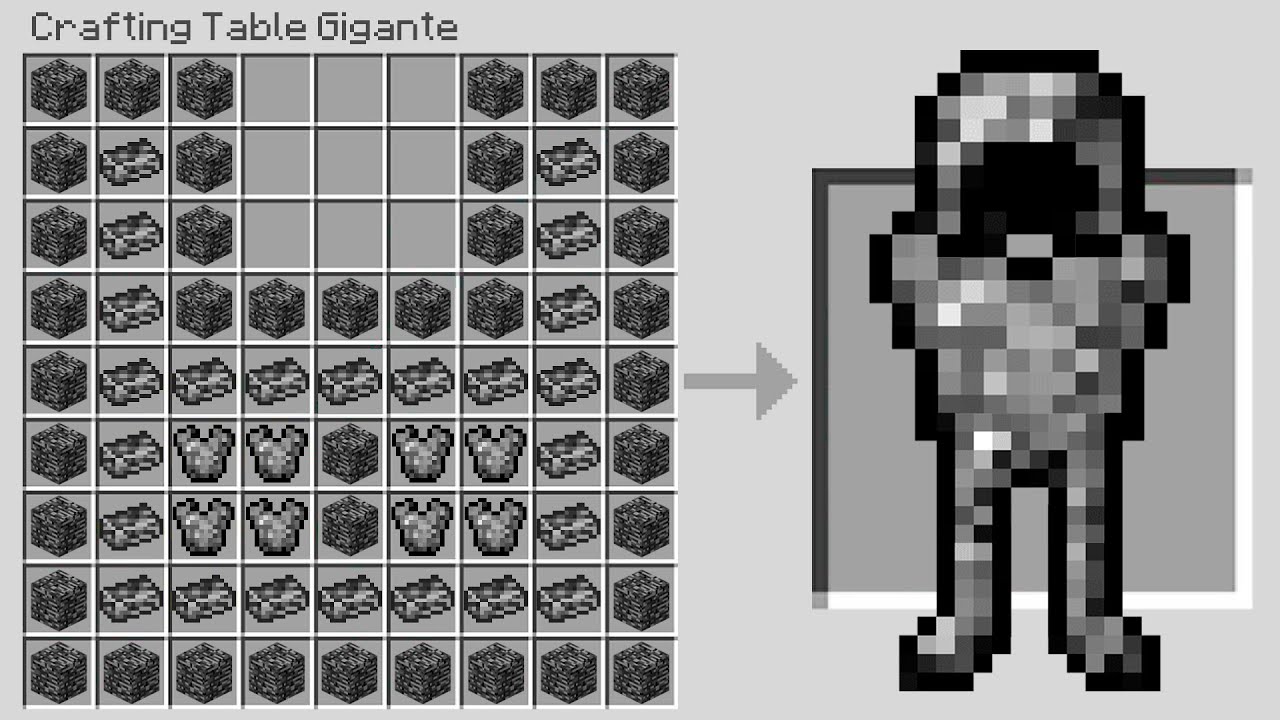 Como Criar Armadura de Bedrock no Minecraft (inquebrável) YouTube Como Criar Armadura de Bedrock no Minecraft (inquebrável) YouTube