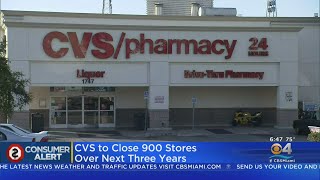 CVS To Close 900 Stores In The Next 3 Years