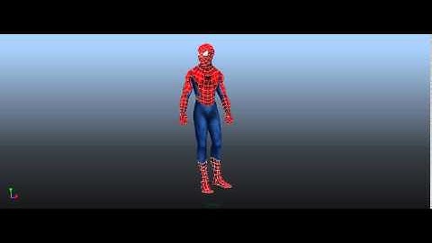 3DPF - Spider Man Weight Shift Animation Exercise 2