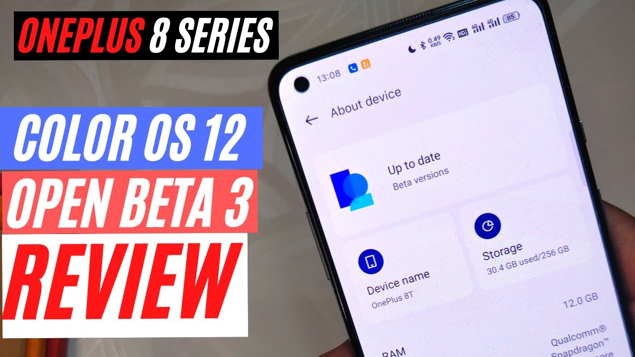 COLOR OS 12 OPEN BETA 3 WALKTHROUGH | ONEPLUS 8T / 8 / 8 PRO