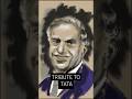 A legendary icon and true Visionary. The world will miss you #ratantata #tata #infinitepainter #art