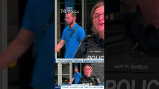 Video captures violent alleged car theft in front of Montreal school