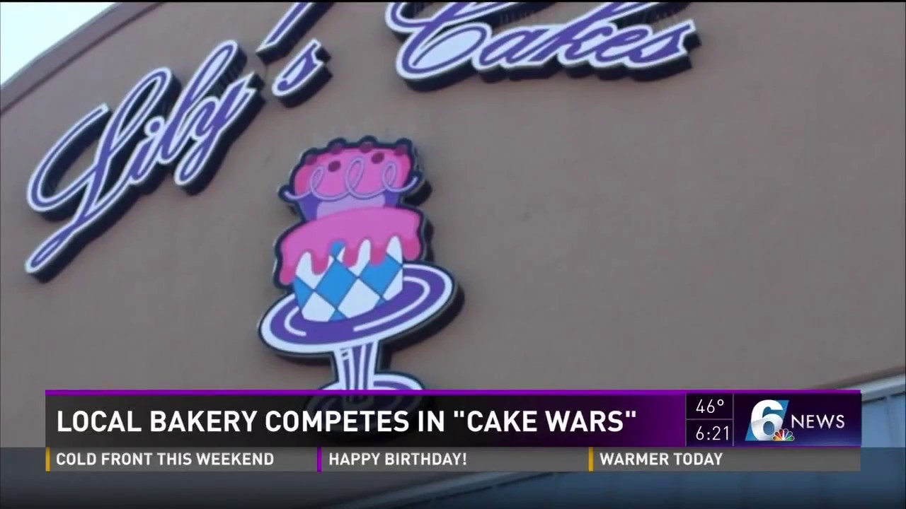 Lily's Cakes Competes in "Cake Wars" YouTube