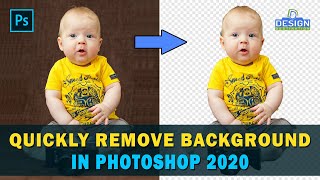 Remove Background in ONE Click  Photoshop CC 2020 Tutorial | Hidden Features...