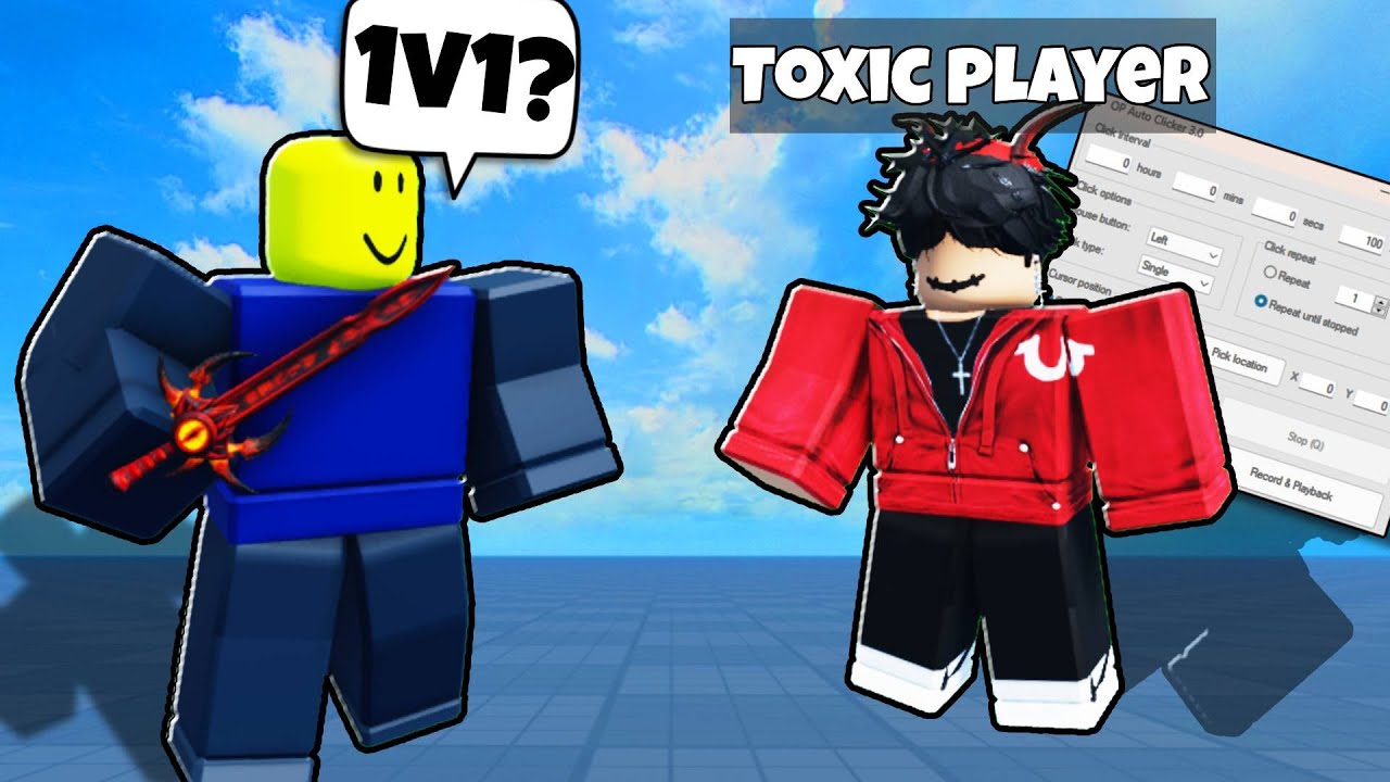 how to use auto clicker in Roblox Blade Ball｜TikTok Search
