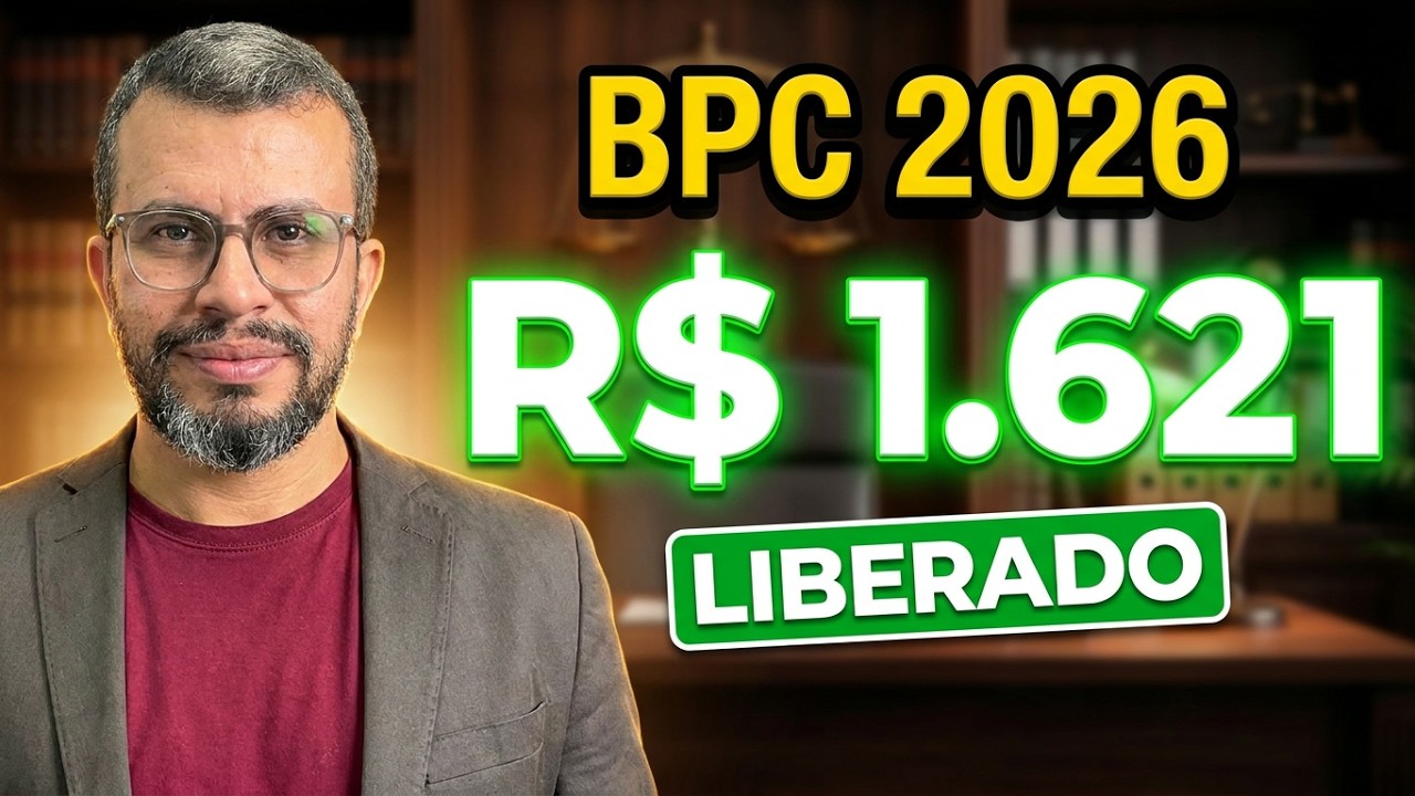 Como Receber R$ 1.621 de BPC em 2026: Guia Completo das Novas Regras do INSS