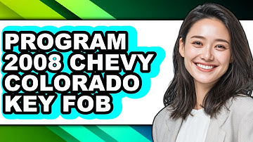 How To Program 2008 Chevy Colorado Key Fob (UPDATED)