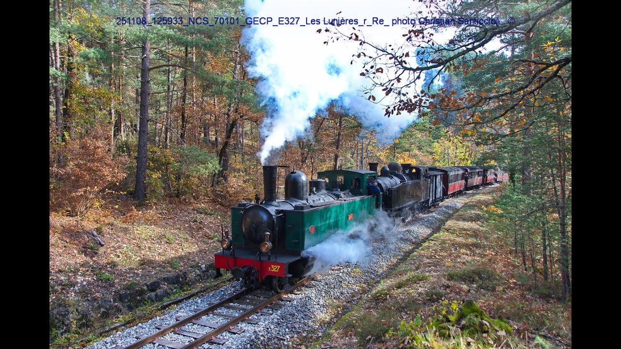 Train des Pignes Historique - Train des Châtaignes du 8 novembre 025