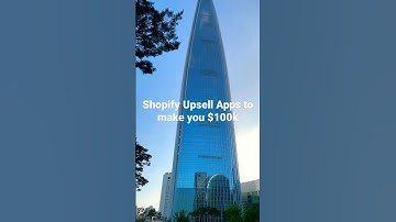 Upsell Apps That Could Make You $100k #shopify  #shorts