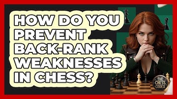 How Do You Prevent Back-rank Weaknesses In Chess? - The Chess Codex