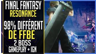 📣ça n'a plus rien à voir avec FF Brave Exvius ►Final Fantasy Resonance Boss Gameplay