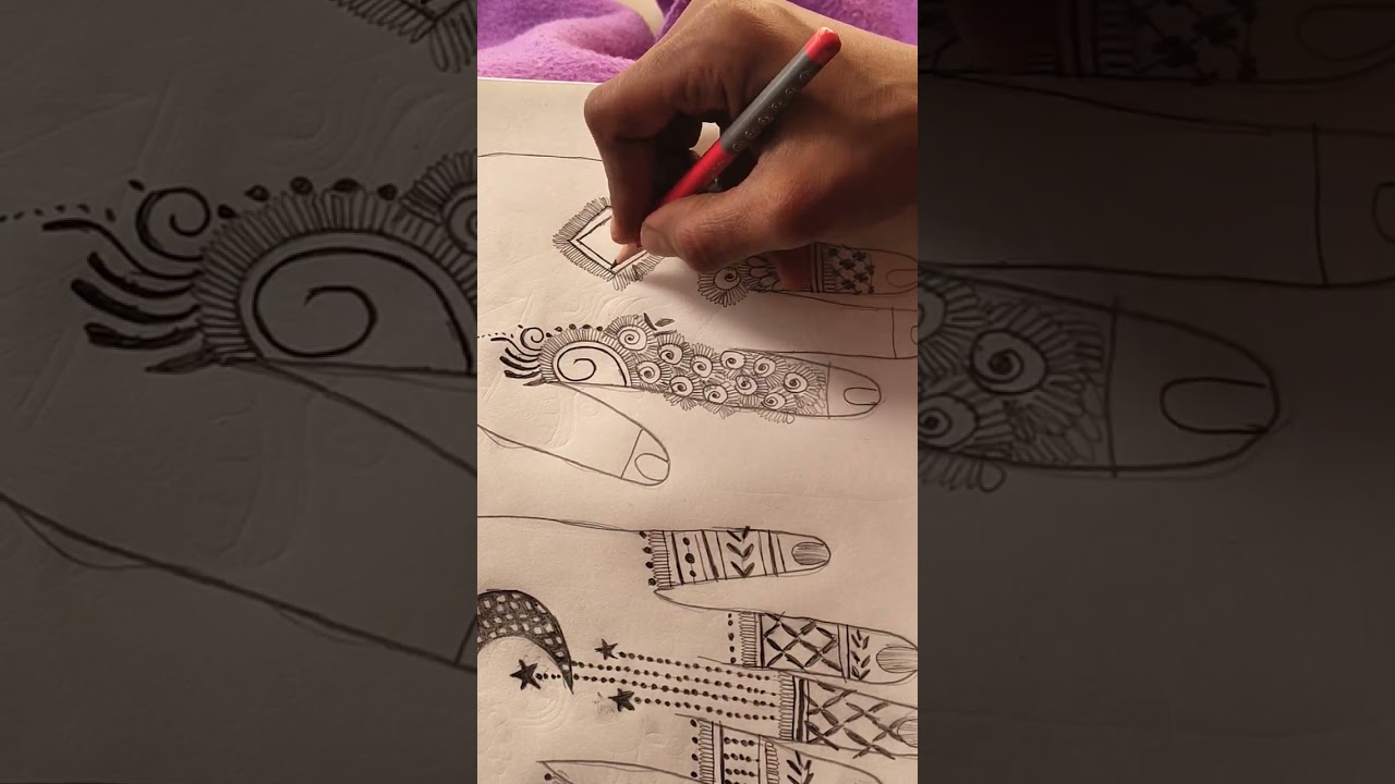 Stylish mehndi Designs for back hand beautiful Mehndi.