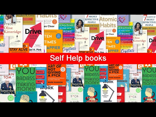 Self Help books class=