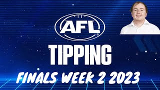 AFL Tips Finals Week 2 2023 ✔️❌