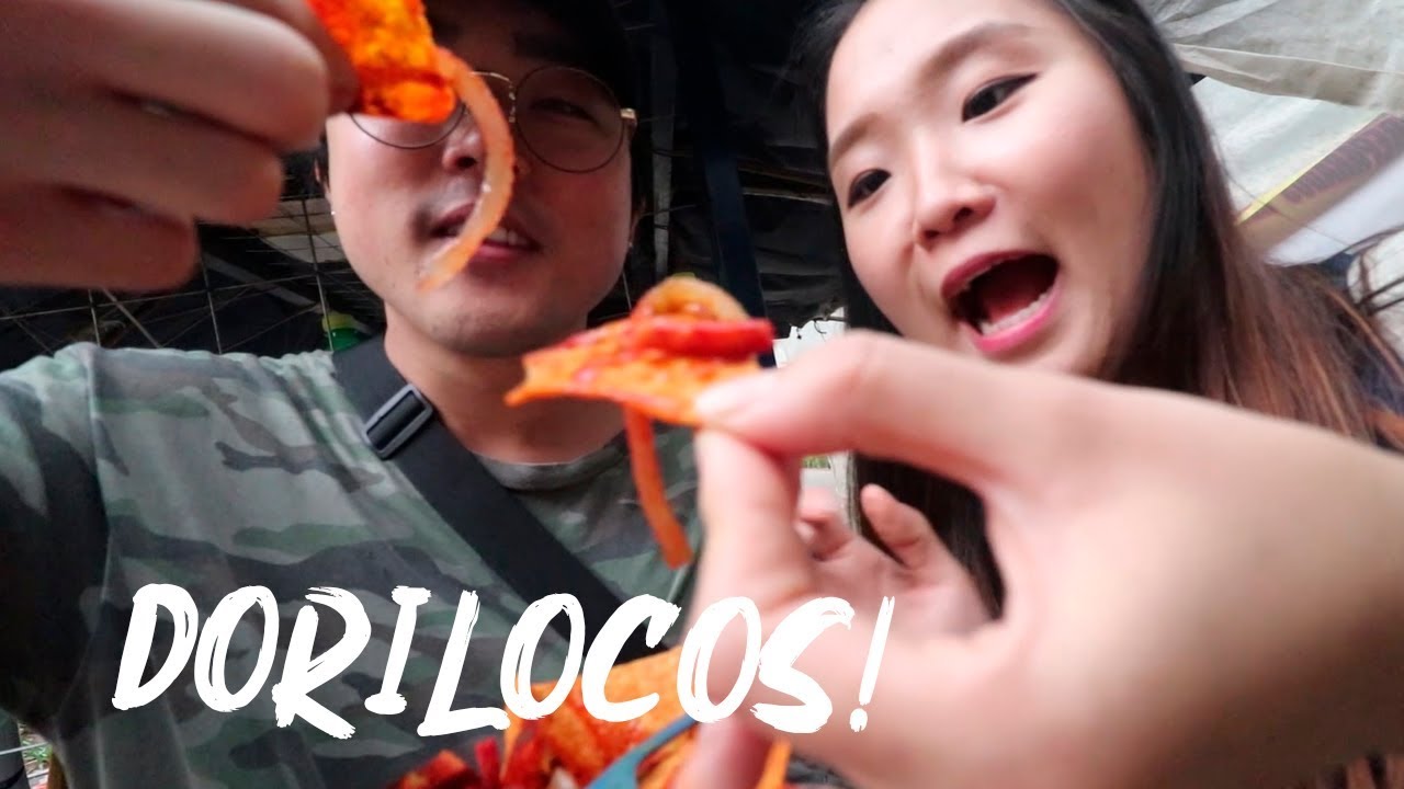 ASIÁTICOS PROBANDO COMIDA CALLEJERA EN MÉXICO | kenroVlogs ft. Coreano Vlogs / Somos Unnies