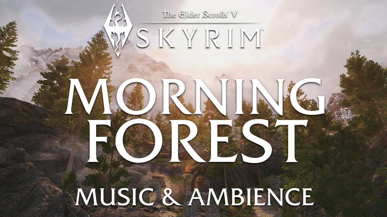 Morning Forest | Tranquil The Elder Scrolls IV Skyrim Music and Ambience