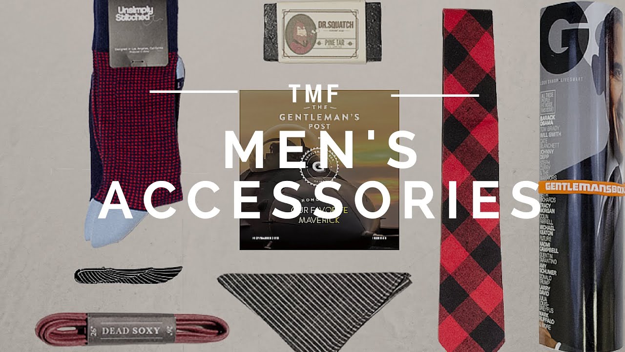 Men's Accessories That Will Help Improve Your Style YouTube