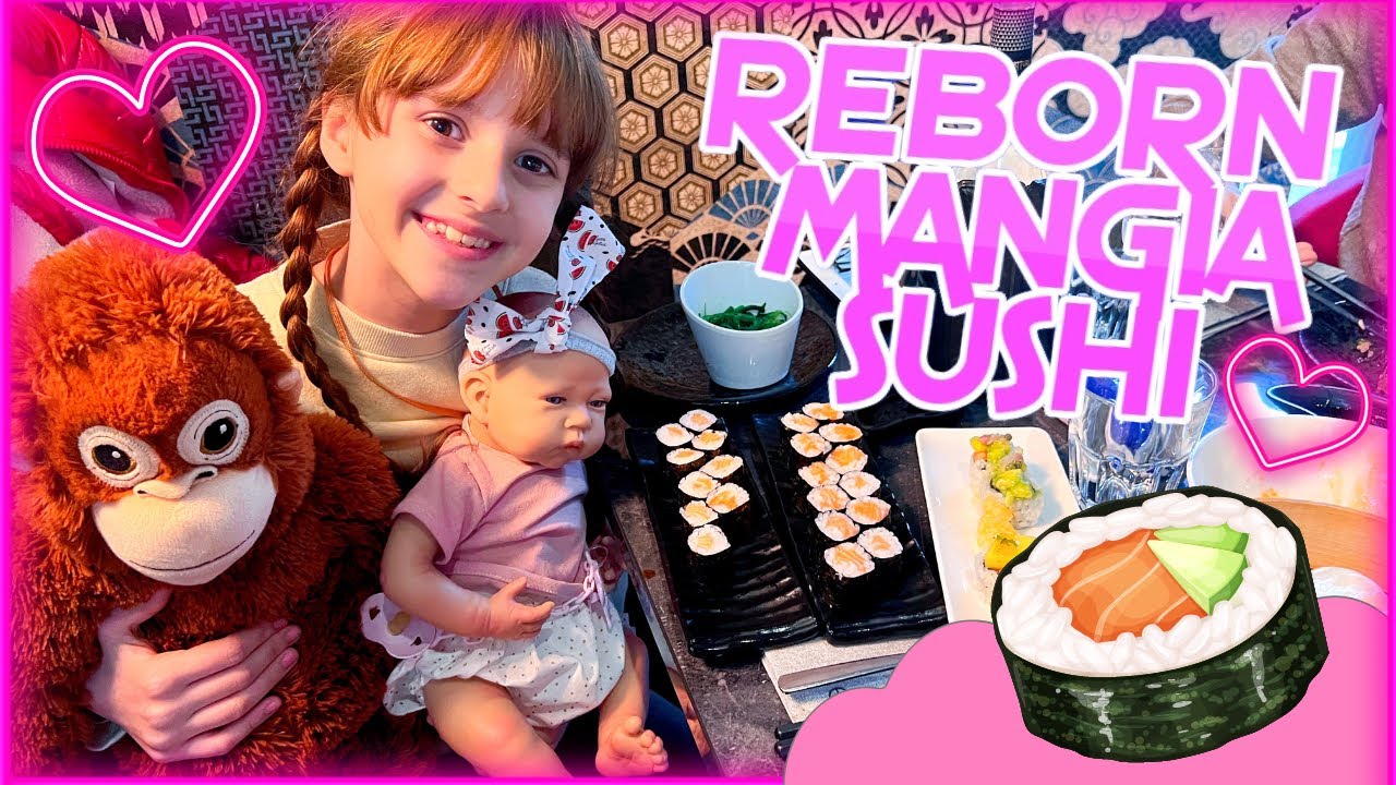 Baby Reborn Alyssa e Gilberto da Neko sushi 🍣 + firmabambole a Frascati! ❤️