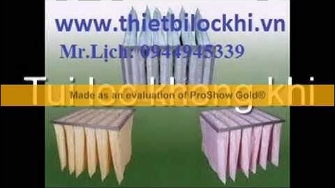 Lọc thứ cấp, lọc trung gian, túi lọc thứ cấp