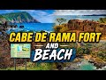 🏝️ Cabe de Rama Fort & Sea Beach | Goa Travel Vlog 🌊