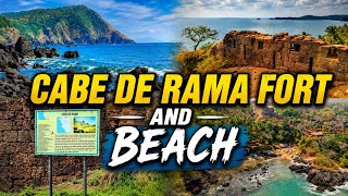 🏝️ Cabe de Rama Fort & Sea Beach | Goa Travel Vlog 🌊