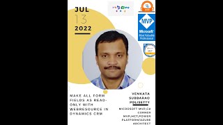 Back to Basics # 63: Make All Form Fields as Read-only with Webresource in Dynamics CRM[Telugu]