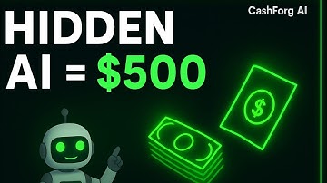 3 Hidden AI Tools to Make $500/Week (No Experience Needed)