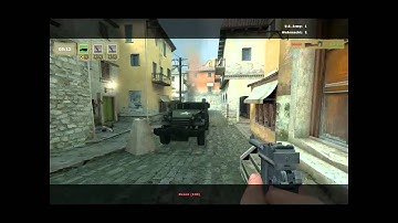 Guy using aimbot in Day of Defeat source.