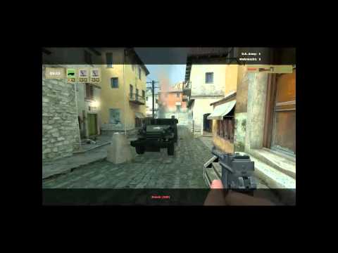 Guy using aimbot in Day of Defeat source.