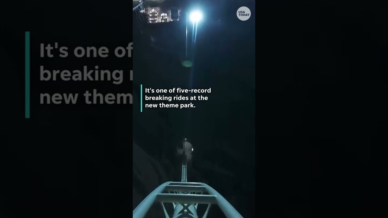 'Tallest, fastest and longest' coaster opens at Six Flags Qiddiya City