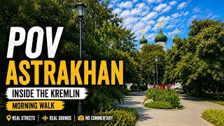 Everyone Visits the Astrakhan Kremlin. Almost Nobody Sees It Like This. | 4K POV Walk