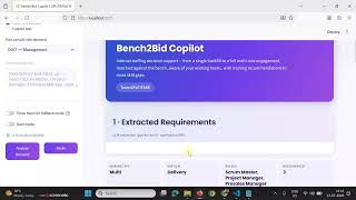 Bench2Bid Copilot — AI Staffing Agent | HCLTech x OpenAI Hackathon