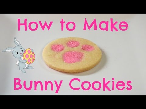 How to Make Bunny Cookies for Easter!