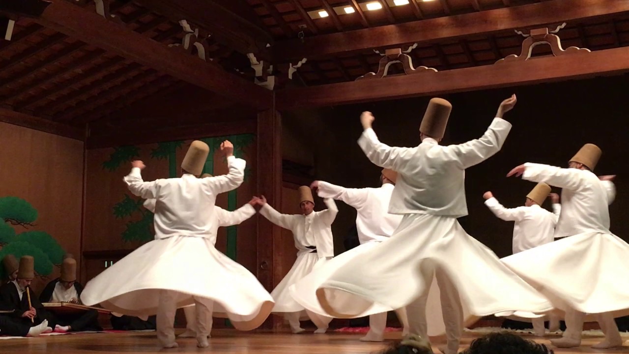 トルコ メヴラーナ旋回舞踊サマー In 宝生能楽堂 Mevlana Sema In Japanese Traditiomal Performance Theater Youtube