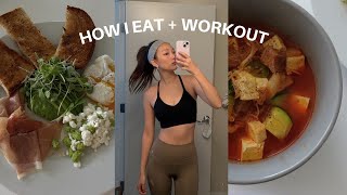 Food & Workout Diaries: go-to easy meals, fitness routine to feel my best🤸🏻‍♀️