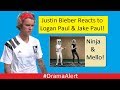 Justin Bieber Reacts to Logan Paul & Jake Paul! #DramaAlert  Ninja &  Marshmello !