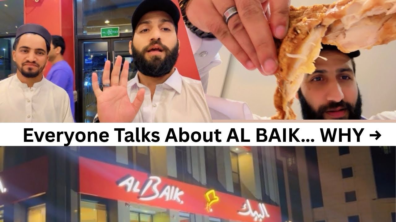 Exploring Saudi flavors 🇸🇦 | My first Al Baik visit with my cousin 🍗