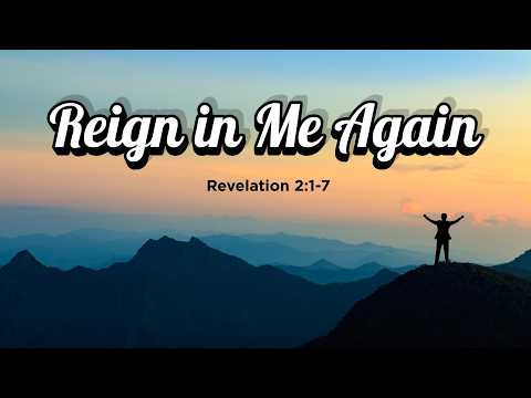 Evening Worship Stream (4/26/2026) | Reign in Me Again - Dan Jenkins
