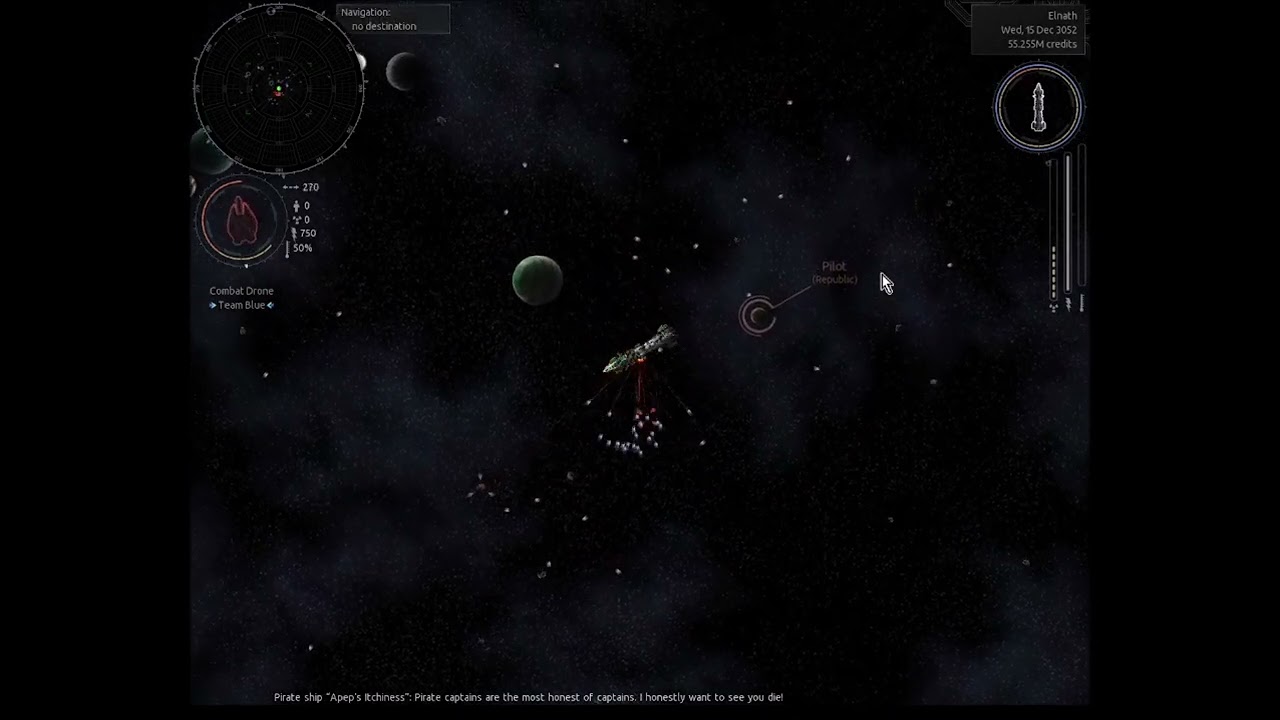 Initiating and doing the Emerald Sword storyline(Endless Sky)