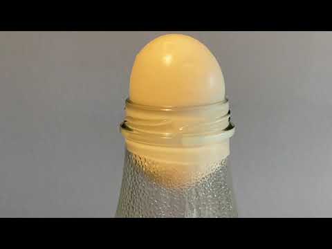 Experiment: Flaschen-Ei