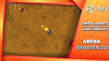 Create Your Own Top-Down Arena Shooter 2D | Unity Game Template | Action-Packed Gameplay