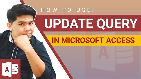 Update Query Tutorial in Microsoft Access