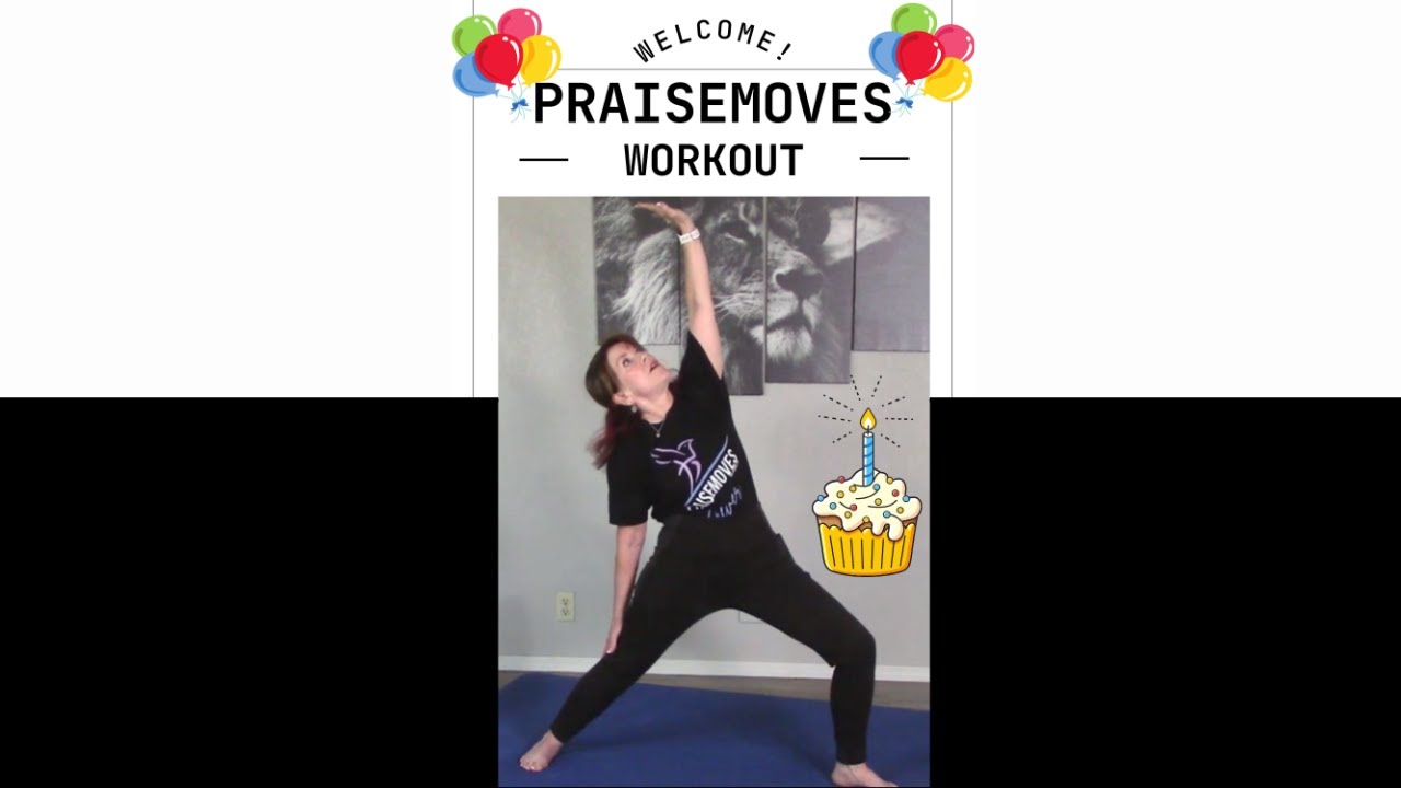 Enjoy a PraiseMoves Workout with Dr. Laurette Wills - YouTube