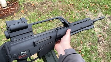HK G36 (semi-auto) POV firing